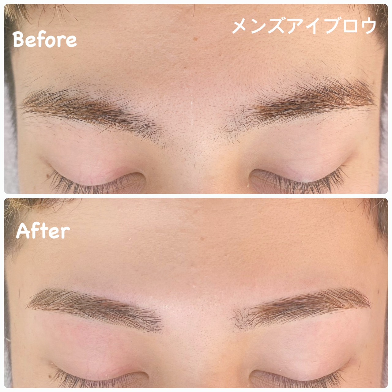 メンズアイブロウWAX