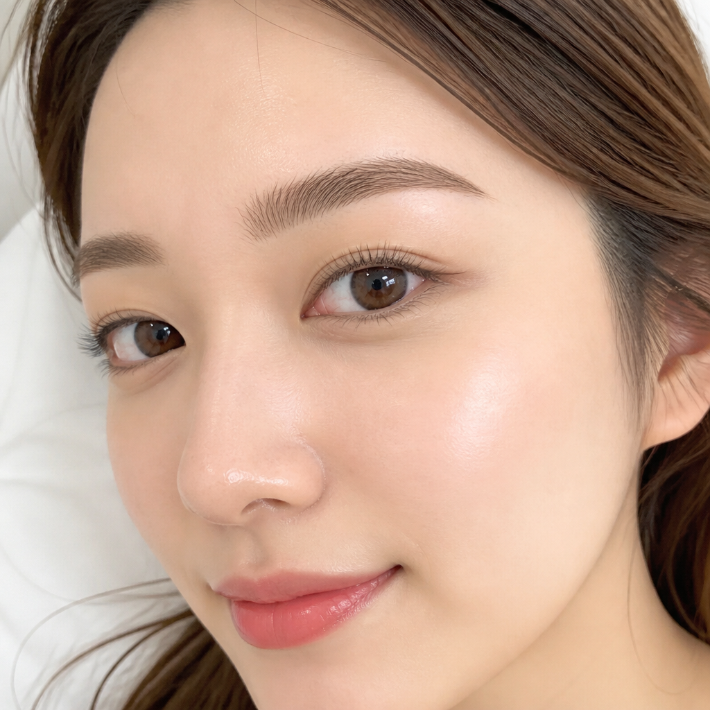 横浜の眉毛WAX脱毛・美眉アイブロウ仕上がりイメージ